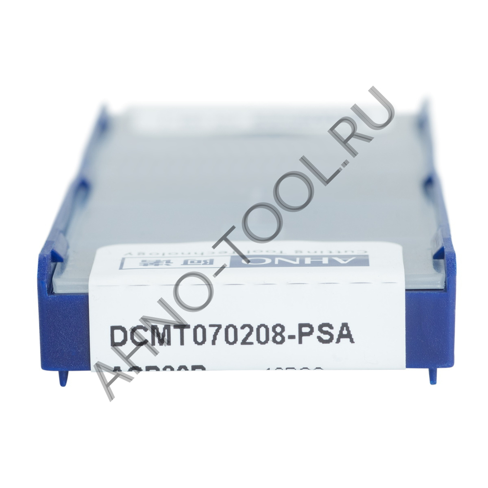 Пластина твердосплавная ISO DCMT070208-PSA ACP20B AHNO по стали, получистовая