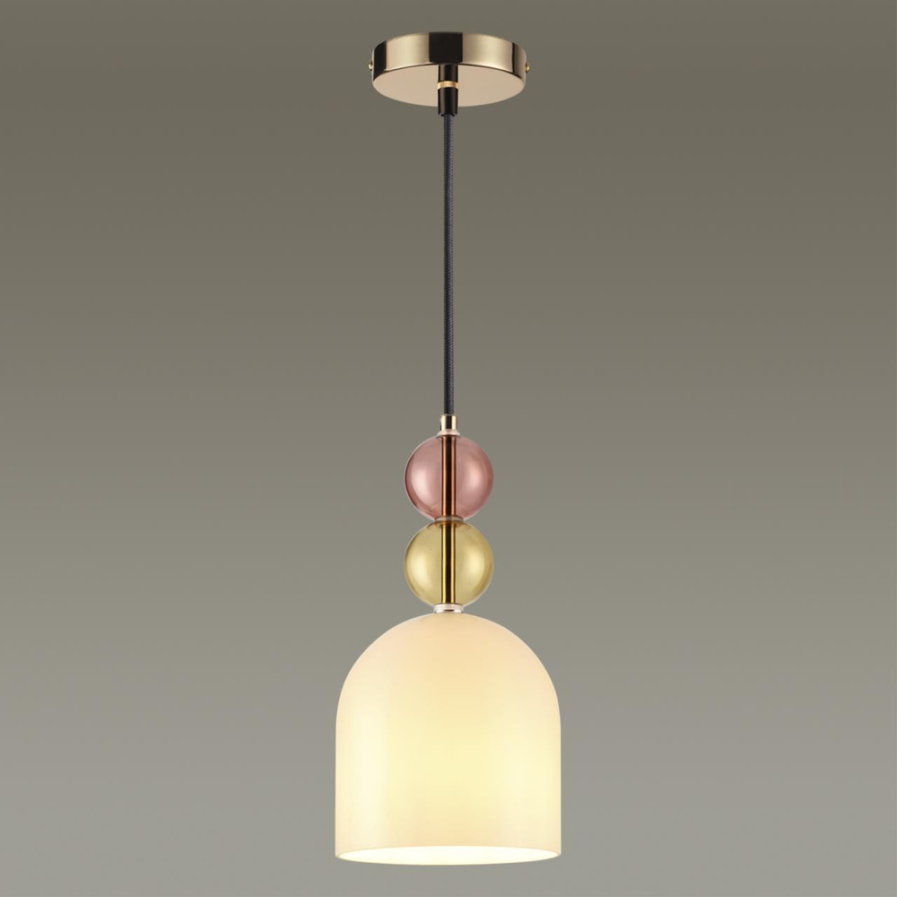 4589/1A SUSPENTIONI LN21 95 золотой Подвес E27 60W 220V GILLIAN