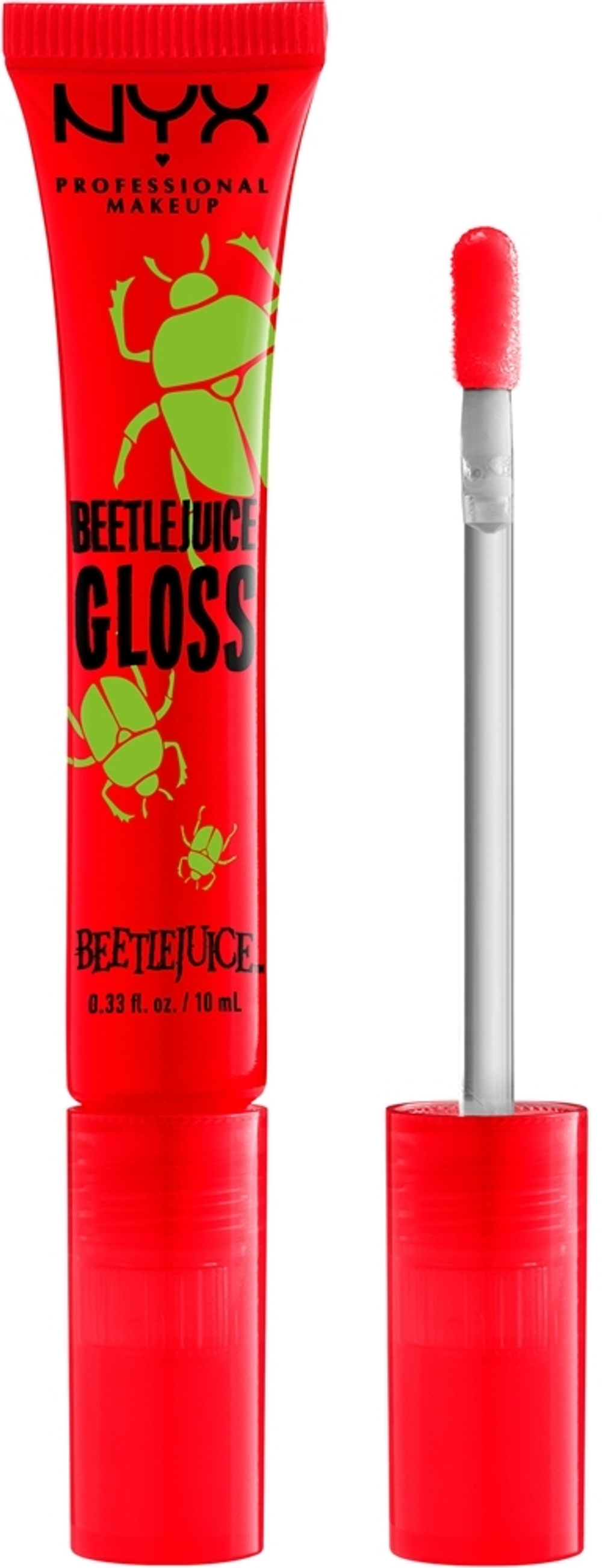 NYX Professional Makeup Beetlejuice Gloss - Увлажняющий блеск для губ, 10 ml