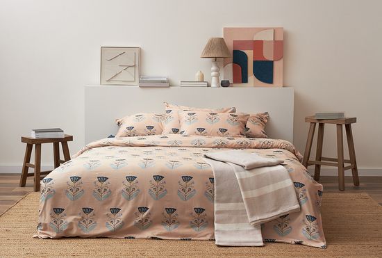 Набор наволочек "Летний цветок" из премиального сатина из коллекции russian north, 70х70 см