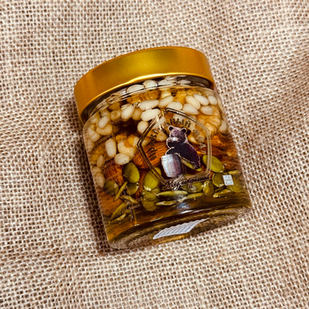 Мёд натуральный с орехами  «Правильный мёд» Самара