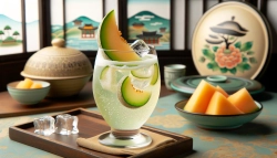 Напиток газированный Дыня Sparkling Melon