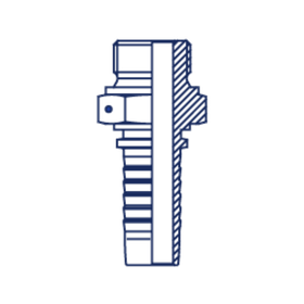 Фитинг DN 25 BSP (Ш) 1.1/4 Interlock