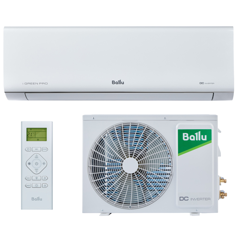 Сплит-система кондиционер Ballu инверторный iGREEN PRO BSAGI-18HN8_V4 на 50 м²