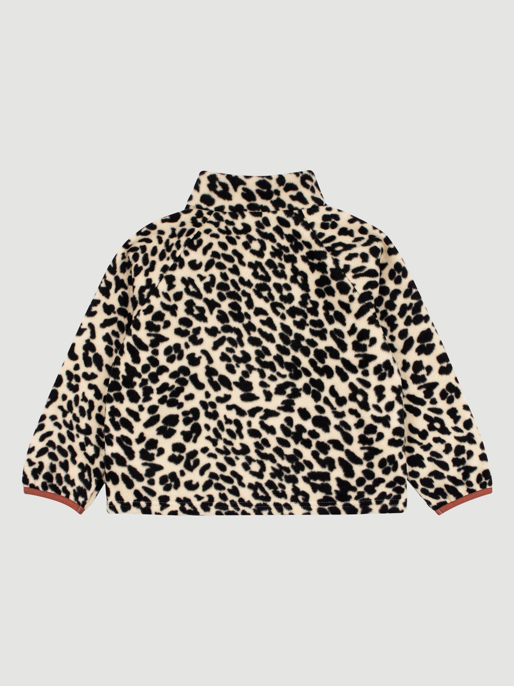 Флисовая куртка на молнии Mjölk Леопард