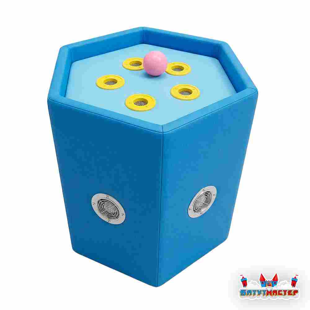 Развивающий фонтан «Фейерверк» с летающими шариками, 60×60×80 см