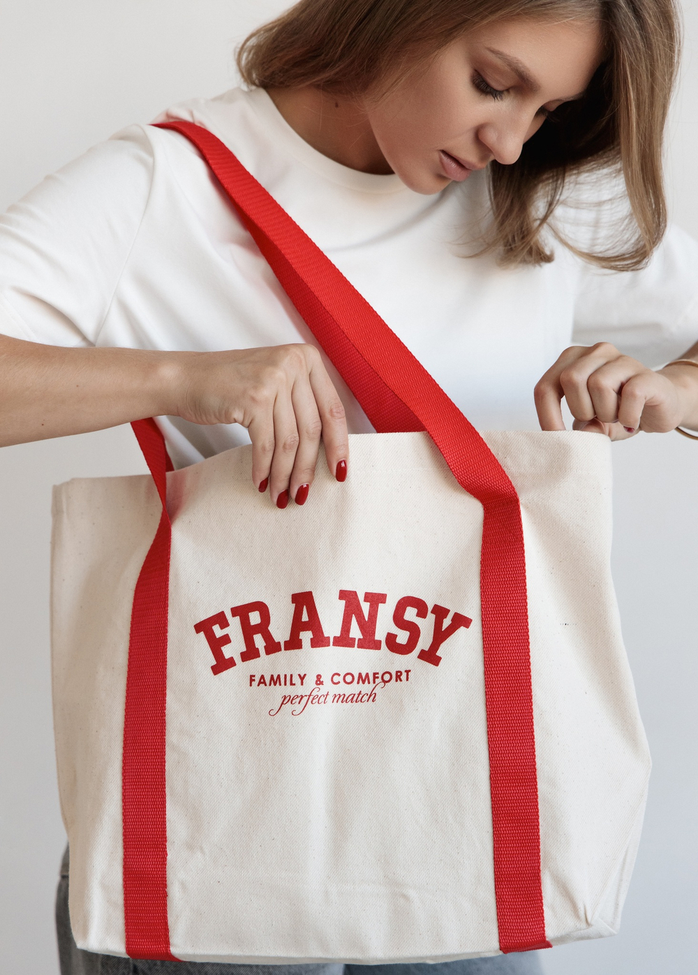 Шоппер FRANSY, бежевый