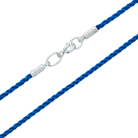 Гайтан текстильный/Без покрытия/Синий