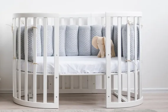 Кроватка-трансформер Ellipsebed Белая