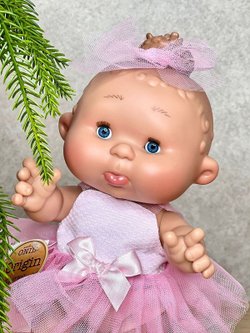 Пупс Nines 26см PEPOTE с закрывающими глазками (N814A)