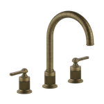 Gessi Venti20 Смеситель для раковины на 3 отверстия, высота излива 168 мм., в комплекте с донным клапаном
