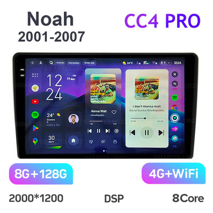 Teyes CC4 Pro 9" для Toyota Noah 2001-2007