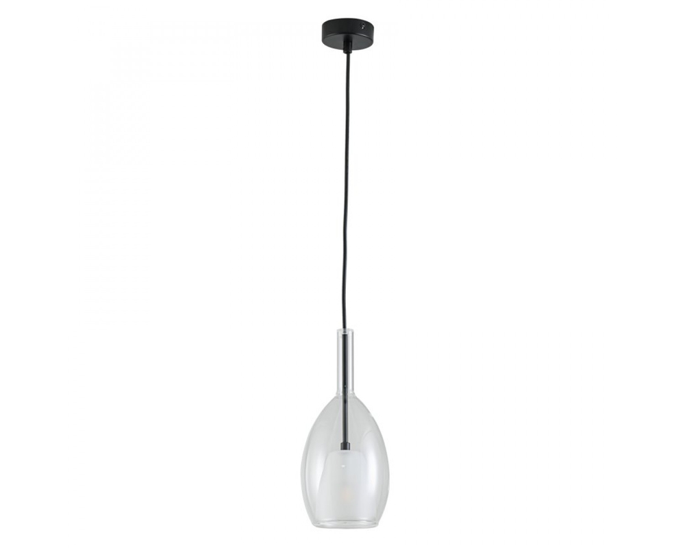 Подвесной светильник Newport NORA 7232/S mat.black clear, М0071762