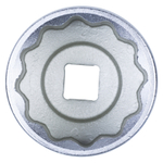 Головка торцевая стандартная двенадцатигранная 3/4&quot;, 60 мм KING TONY 633060M