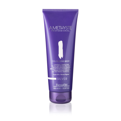 Farmavita Amethyste Colouring Mask-Silver Оттеночная маска для волос-Серебро 250мл