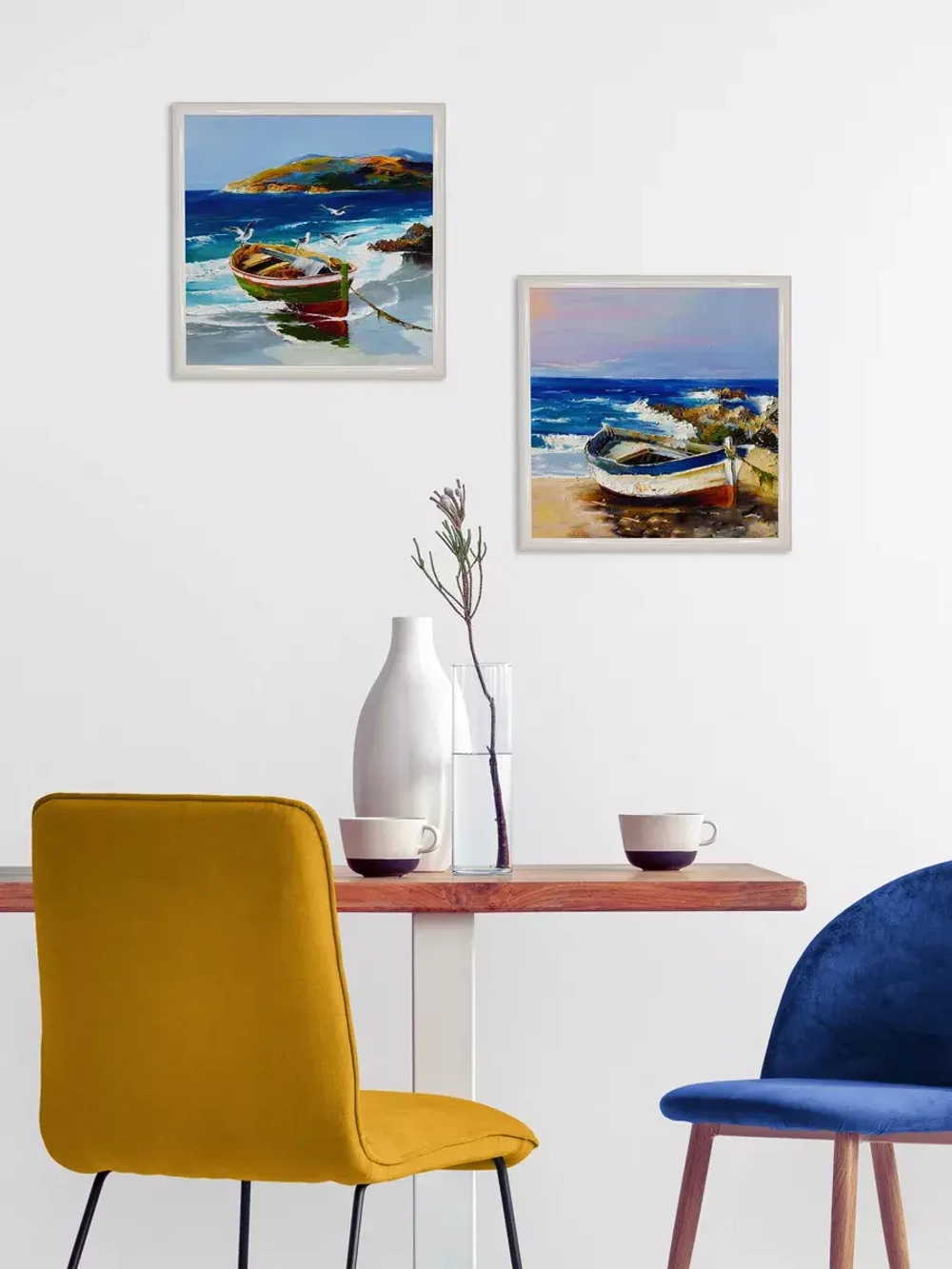 Картина на стену для интерьера на холсте 34*34 см