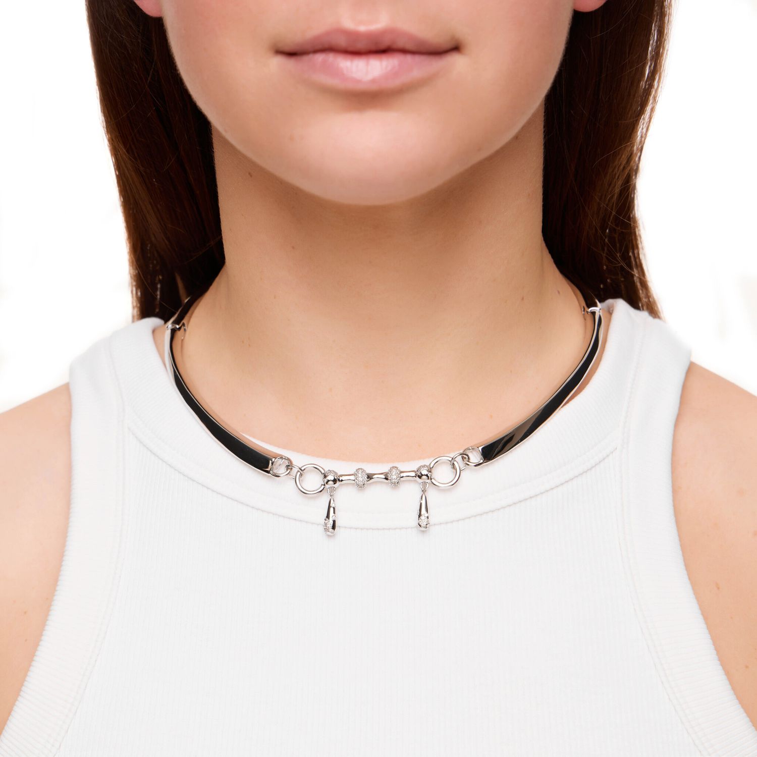 Чокер Snaffle Bit Necklace - Silver