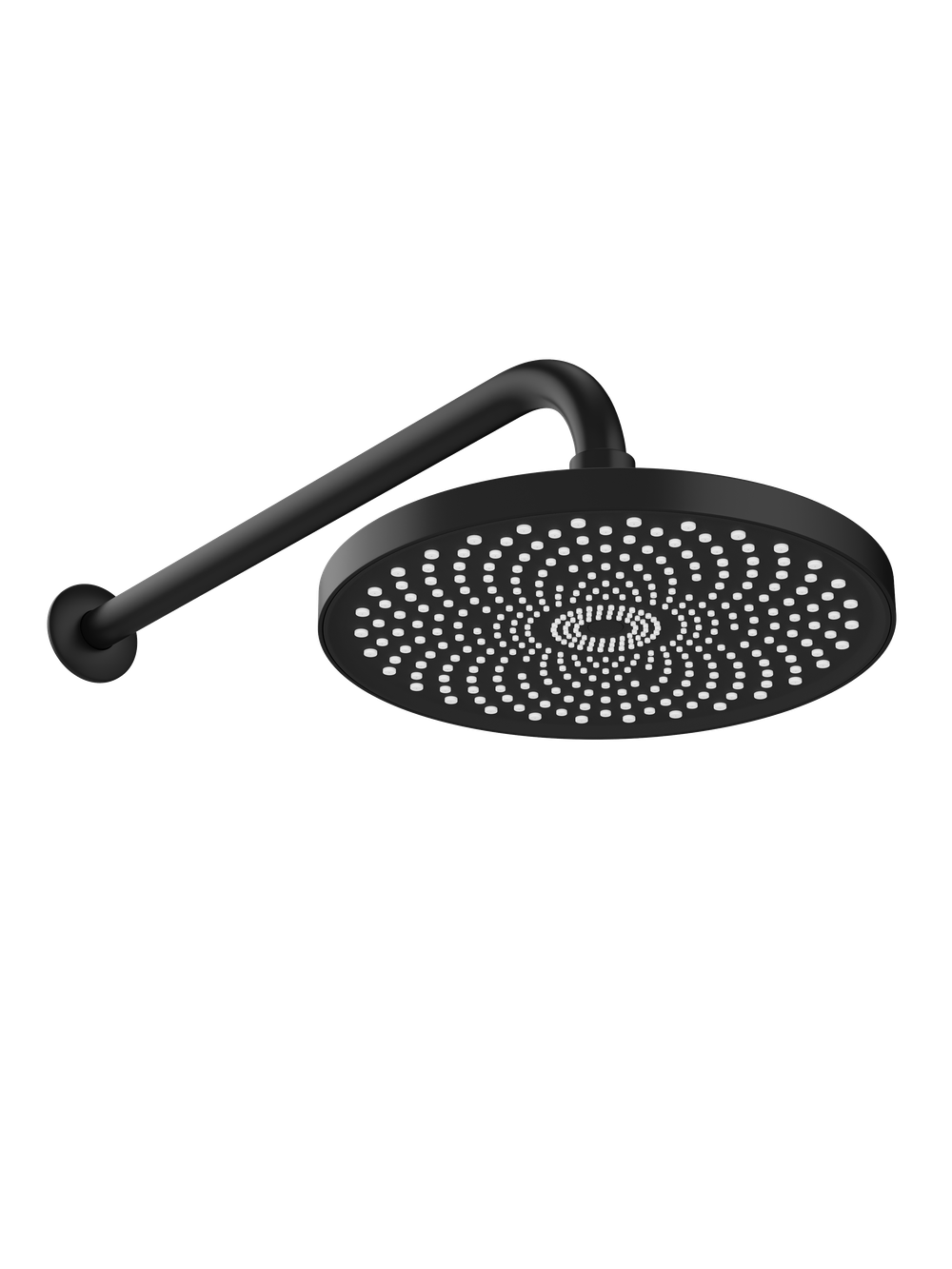 Душевой комплект DIWO Ярославль DW-YAR30BK С ВНУТРЕННЕЙ ЧАСТЬЮ, матовый черный