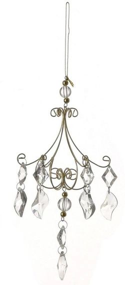 Подвеска Люстра Лувр 8*16,5 см., Noelle (83588/2)