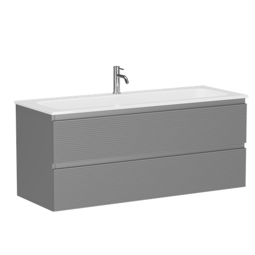 Тумба с раковиной Sancos Folk 120 см FL120ES ergraut soft