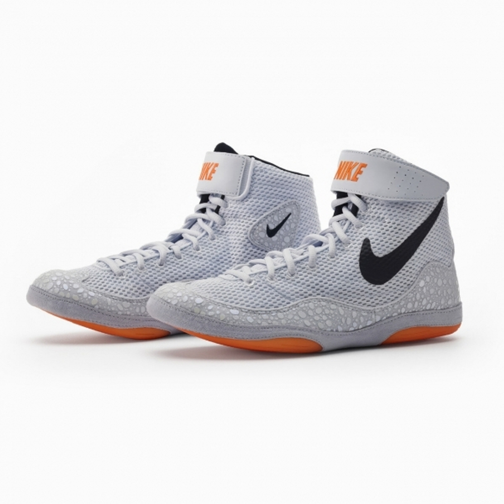 Борцовки Nike Inflict 3 белый оранжевый 45,5