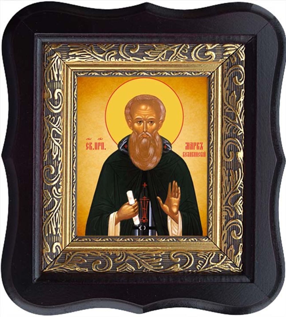 Марк Белавинский преподобный. Икона на холсте