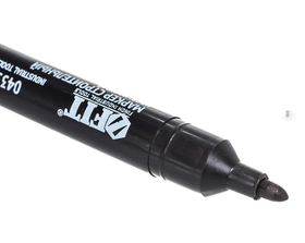 Строительный маркер FIT черный 04335