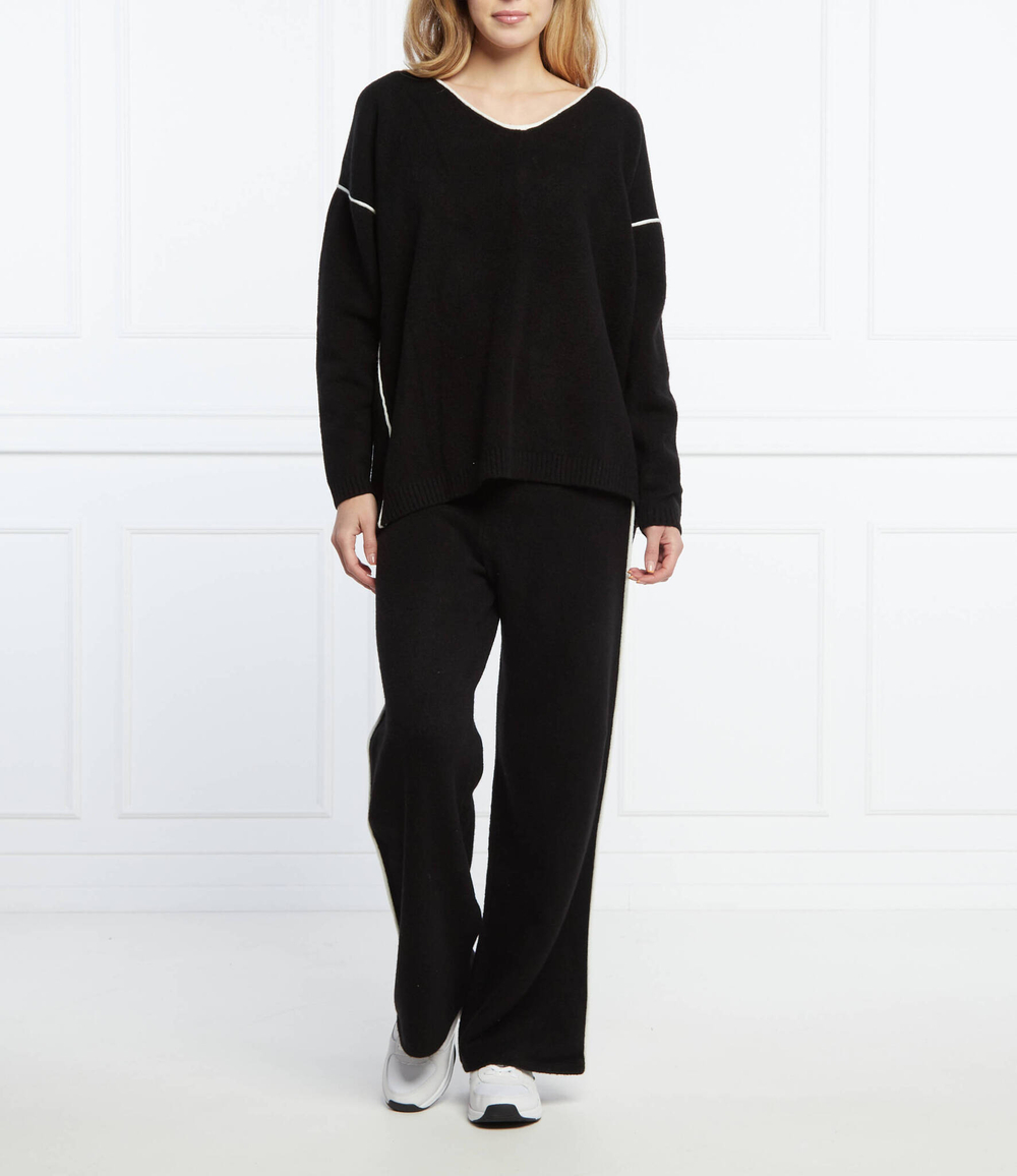 спортивный костюм oilcity Silvian Heach - черный(PGA21026MA)