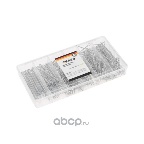 Набор шплинтов прямых 555 предм. (Kranz)