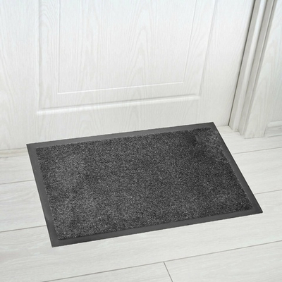 Коврик 40*60см влаговпитывающий, темно-серый
