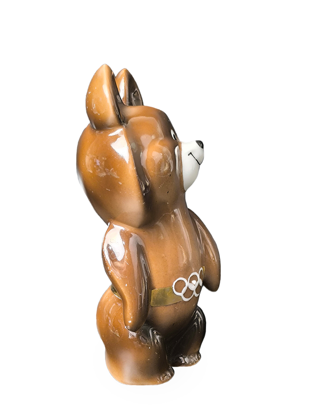 Фарфоровая статуэтка "Олимпийский мишка" (Дулево)