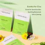 Idealove, Eureka for Cica, тканевая косметическая маска с экстрактом готу кола, 1 шт., 25 мл (0,85 жидк. унции)