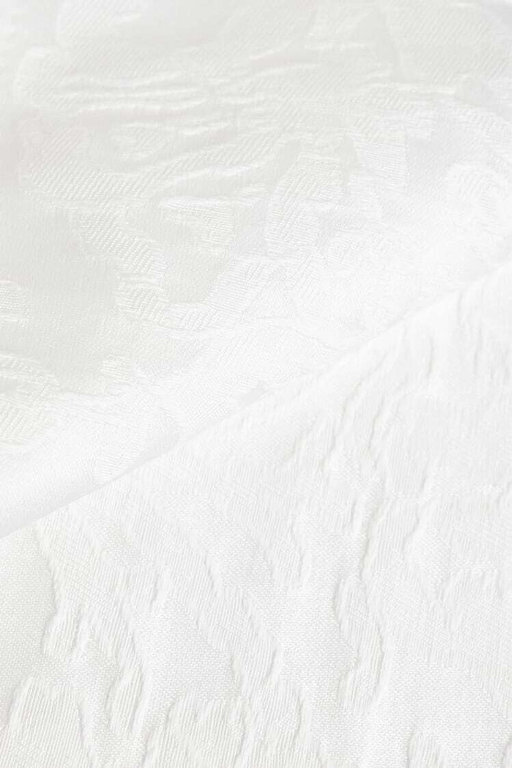 ZARA HOME УПАКОВКА ХЛОПЧАТОБУМАЖНЫХ САТИНОВЫХ ЖАККАРДОВЫХ САЛФЕТОК (УПАКОВКА ИЗ 2 ШТУК), БЕЛЫЙ