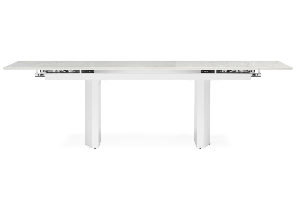 Керамический стол Woodville Монерон 200x100 дерево, белый