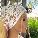 Видео мастер-класс по вязанию косынки "Рыбки" крючком