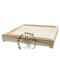 Улей 12 рамочный 1 корпус + 2 магазина (глухое дно) комплект