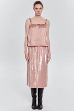 Топ бельевой из атласа