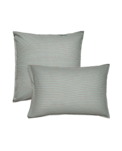 Наволочка Zara Home фланель, хлопок 100%, в полоску, 2611/091