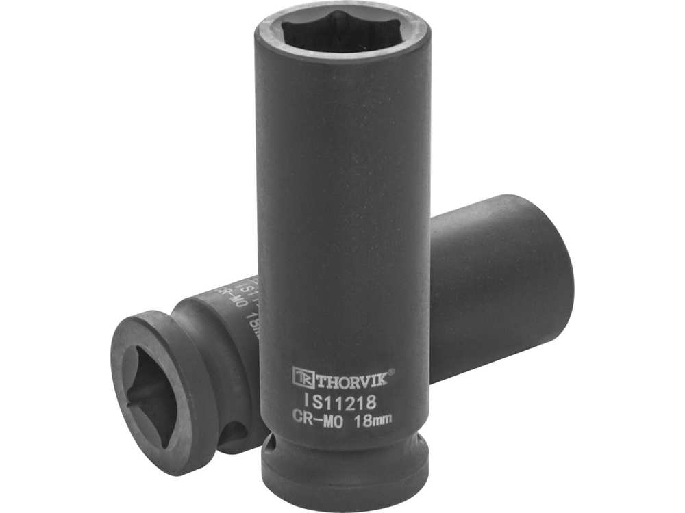 IS11218 Головка торцевая ударная глубокая 1/2"DR, 18 мм