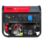 Генератор бензиновый FUBAG BS 8500 A ES DUPLEX с кожухом Geon 1400SS RAL 7024