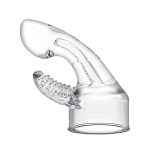 Черная насадка для wand-вибратора 10,5см Baile BI-014349