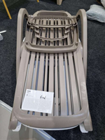 Шезлонг-лежак пластиковый, Nardi Eden, тортора