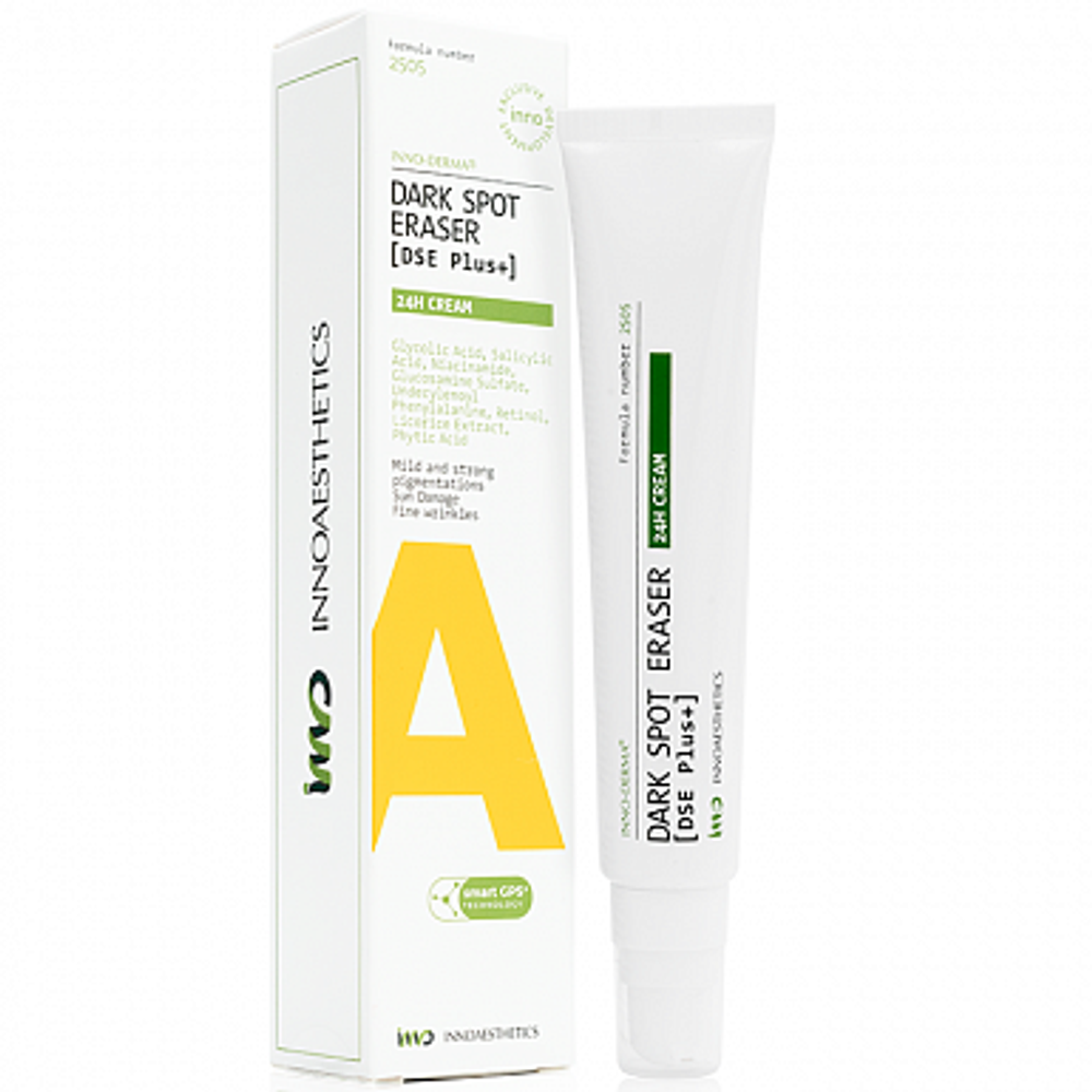 INNO-DERMA Dark Spot Eraser 24H Cream/ Крем для выравнивания цвета кожи 24-х часового действия