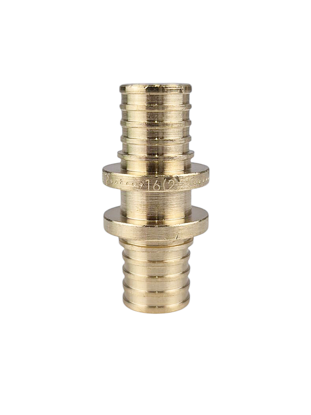 Муфта соединительная аксиальная, латунь,16, желтый, RTP (350/10)