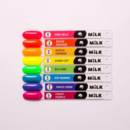 Milk Наклейки на типсы коллекция Slime 540-547