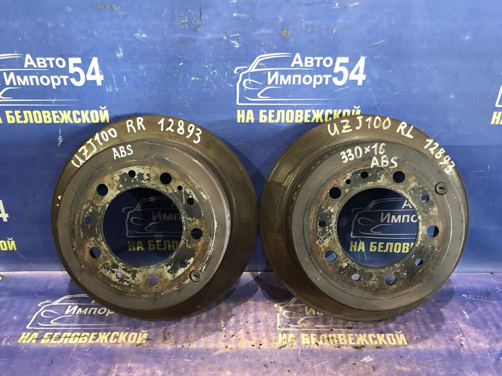 Диск тормозной задний TOYOTA LAND CRUISER 2000-2007