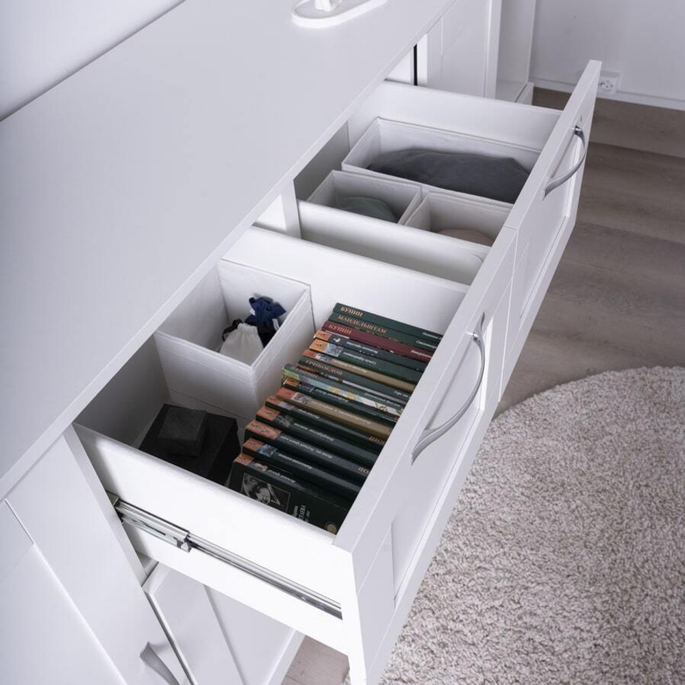 Сириус Тумба 4 двери и 2 ящика