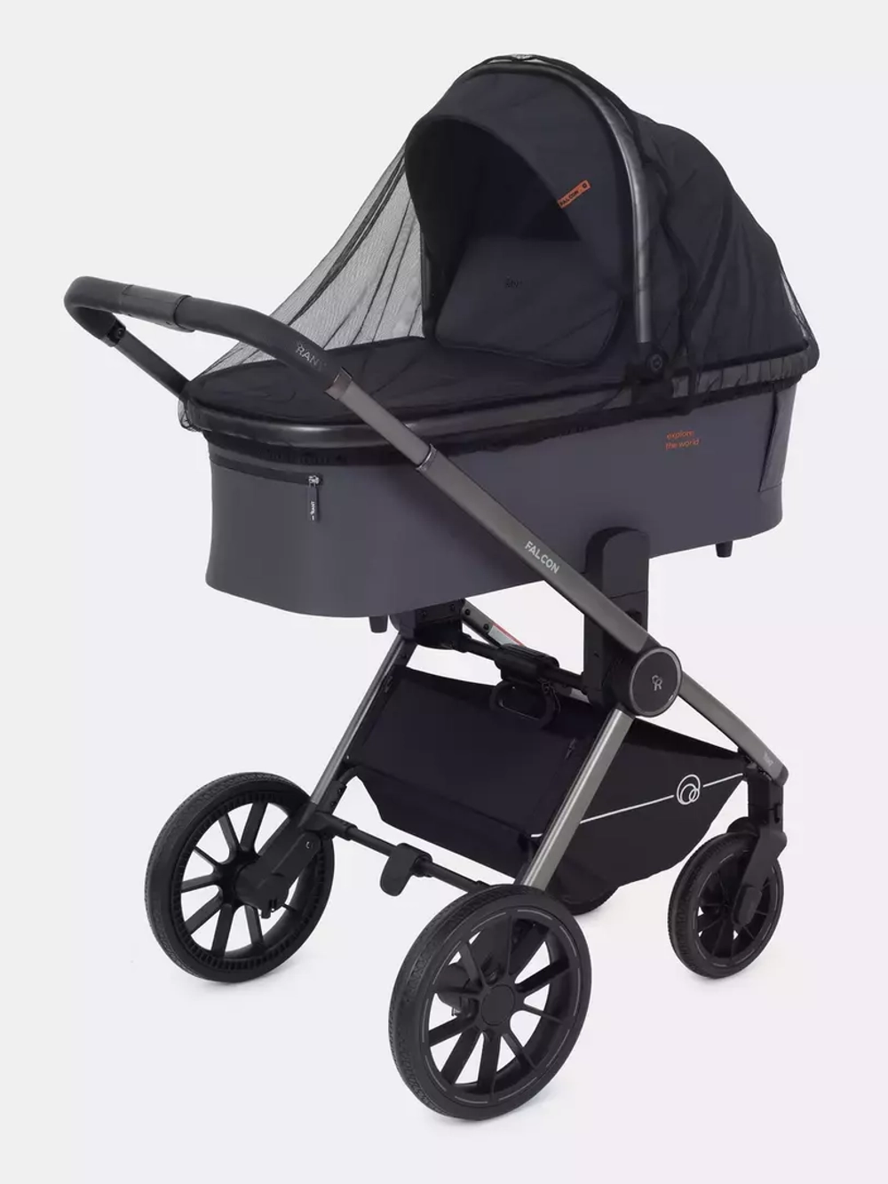 Коляска детская RANT "FALCON" (2в1) RA097 Graphite