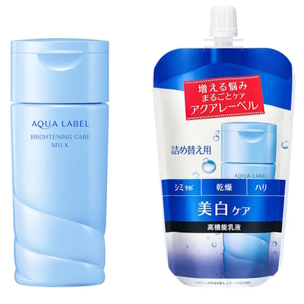 Молочко Aqua Label Brightening Care. Shiseido