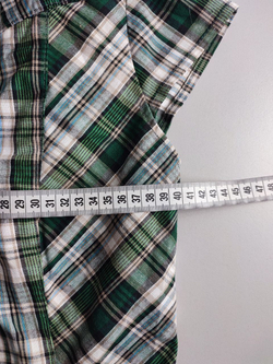 Блузка в клетку 40-42 размер